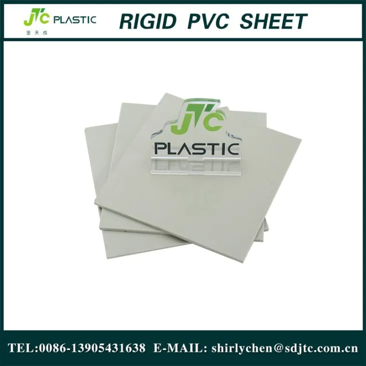 Transparent Colored Plastic PVC Thermoformable Sheet Board for Thermoforming